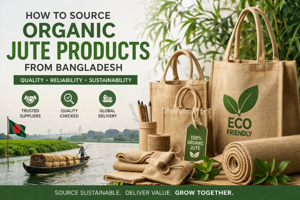 How to Source Organic Jute Products from Bangladesh